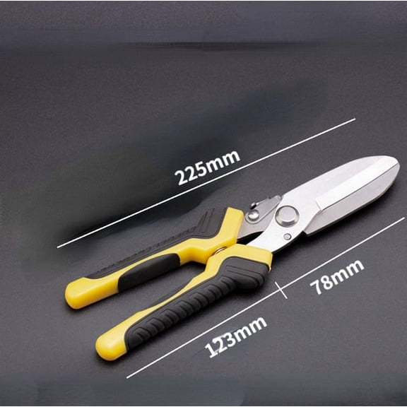 Industrial Scissors Metal Scissors Cut Stainless Steel Steel Wire Aviation Shears Aluminum Gusset Shears Professional Hand Tools