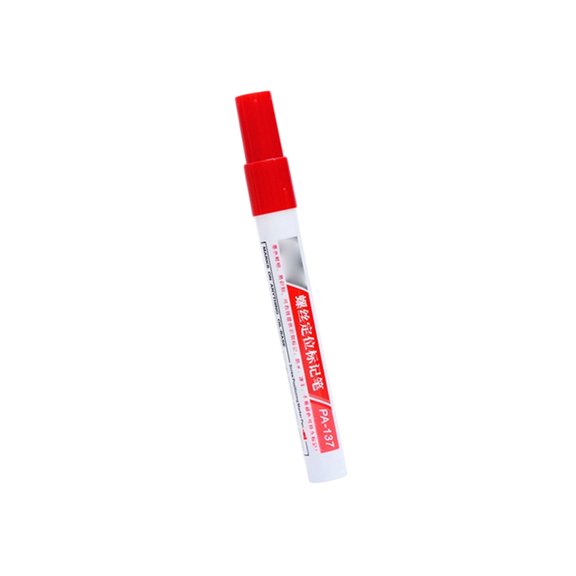 Industrial Screw Marker Pen 3mm Round Tip Screw Positioning Pen Quick Dry Inks For Marking on Metal Plastic And Paper