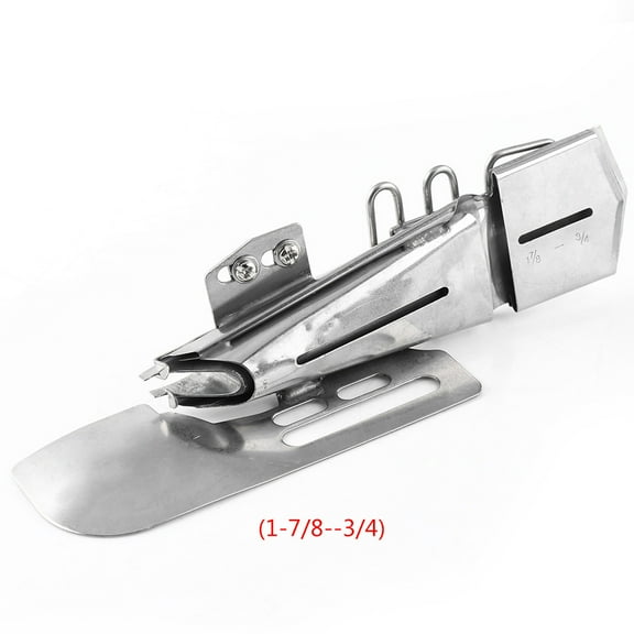 Industrial Sewing Machine Folder Binding Attachment Tape Binder (1-7/8"--3/4")
