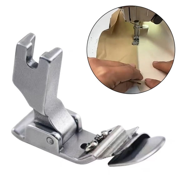 Industrial Sewing Machine Multi-Function Curved Hemming Foot Hem Pull Tube Presser Foot Silk Chiffon Skirt Crimping Presser Foot