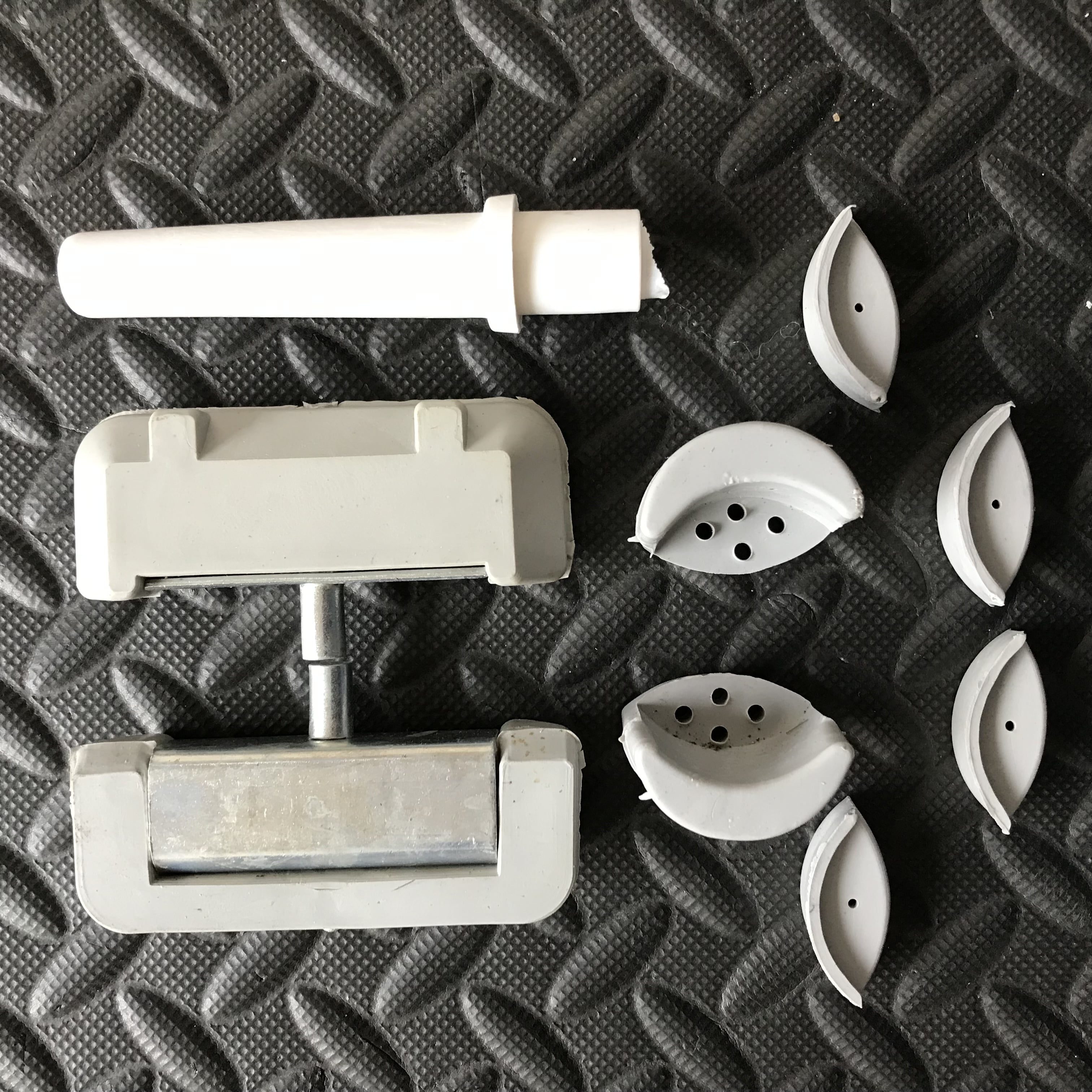 Industrial Sewing Machines Table Hinge Set With Head Cushion Rubber ...