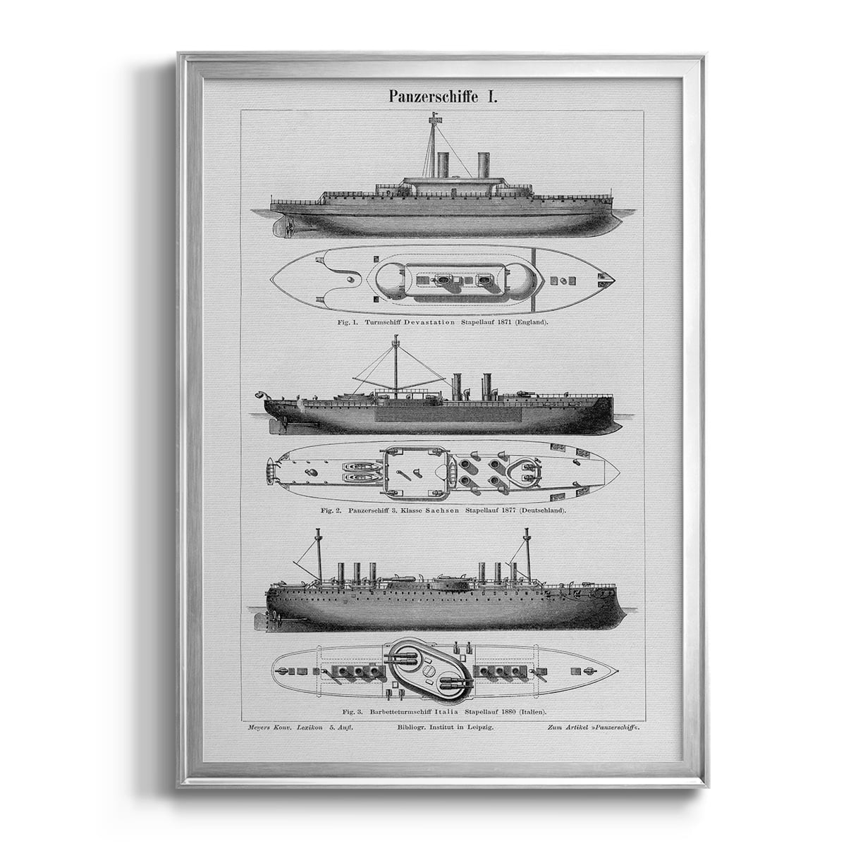 Industrial Ship Premium Classic Framed Print - Ready to Hang