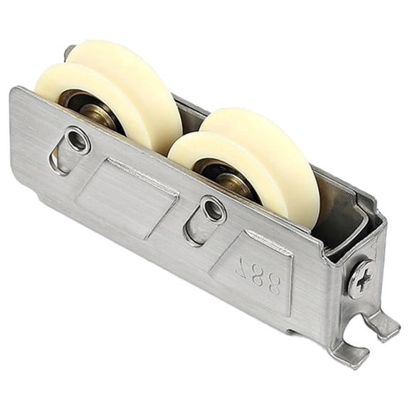Industrial Sliding Door Wheel Roller Push-Pull Window Roller Steel/Nylon Window Roller Quick Install for Sliding door