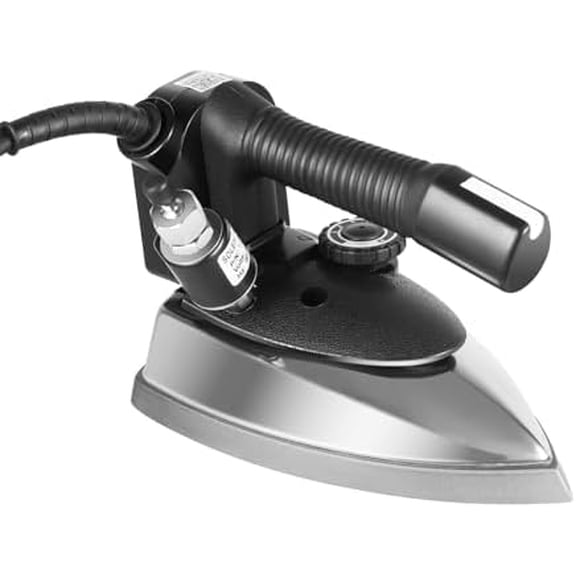 Industrial Steam Iron, 1200W Gravity Feed Iron Handheld Steamer, Professional Electric Steam Dry Ironing Machine with 140~428F Temp Range 3L Large Capacity Tank for Drying clothes Steamer