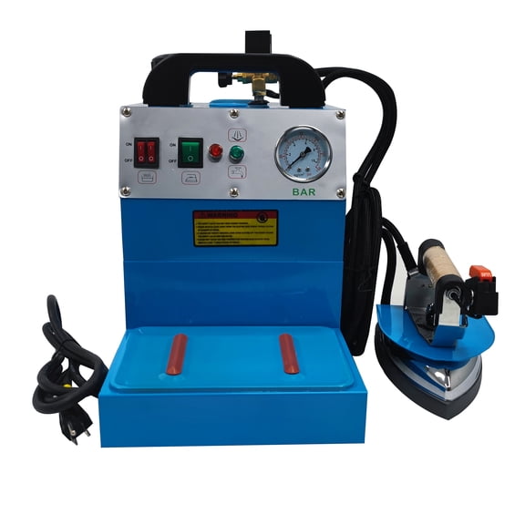 Industrial Steam Iron Curtain Electric Iron Boiler Steam Ironing Machine 110V with 4L Water Tank