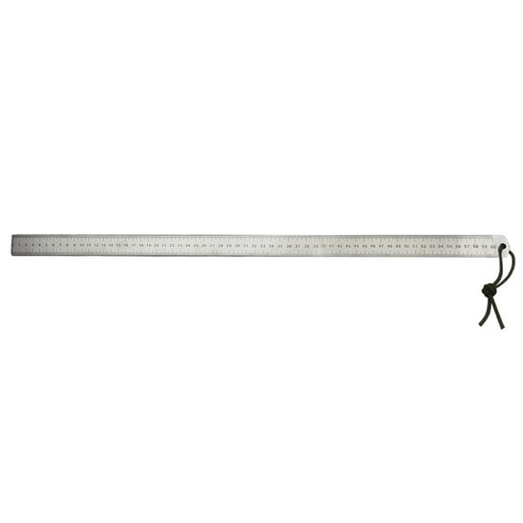 Industrial Strength 5mm Thick Steel Rulers Measuring Scale Easy to Use for Detailed Architectural & Handicraft Work