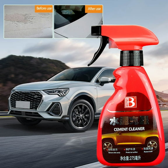 Industrial Strength Concrete Remover Gel - 275ml Fast-Acting Cement & Mortar Dissolver for Construction Tools, Car Paint, Glass, Wheels & Tile Cleaning