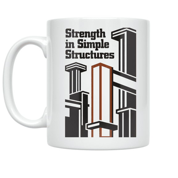 Industrial Strength Design - Architecture Enthusiast - 11 oz Ceramic Coffee Mug