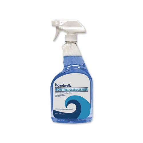 Industrial Strength Glass Cleaner with Ammonia, 32 oz Trigger Spray Bottle, 12/Carton Industrial Strength Glass Cleaner with Ammonia, 32 oz Trigger Spray Bottle, 12/Carton