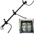 thumbnail image 1 of Industrial Strength Holiday Decoration Stand – Rustproof Telescoping Hanger for Heavy Garlands, Lighted Wreaths & Indoor/Outdoor Christmas Decor, 1 of 6