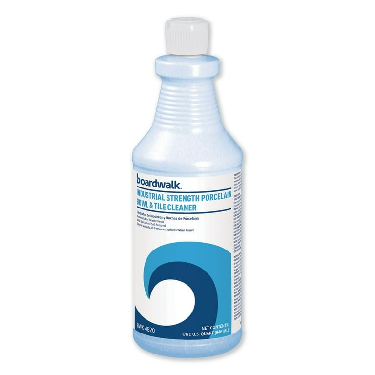 Industrial Strength Porcelain Bowl and Tile Cleaner, Floral Scent, 32 oz Bottle Industrial Strength Porcelain Bowl and Tile Cleaner, Floral Scent, 32 oz Bottle