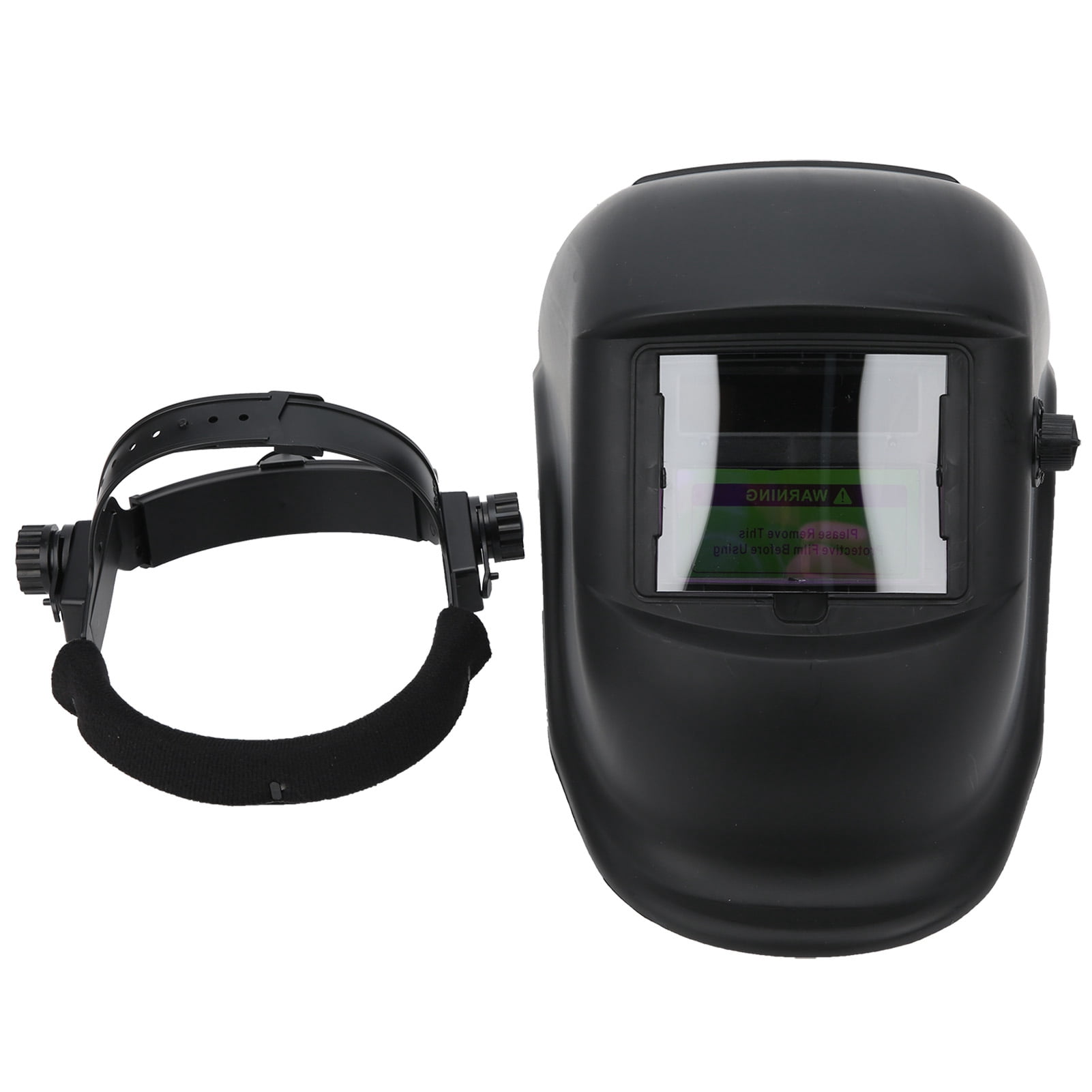 Industrial Strength Protection for Welders' Faces, HeadMounted Safety