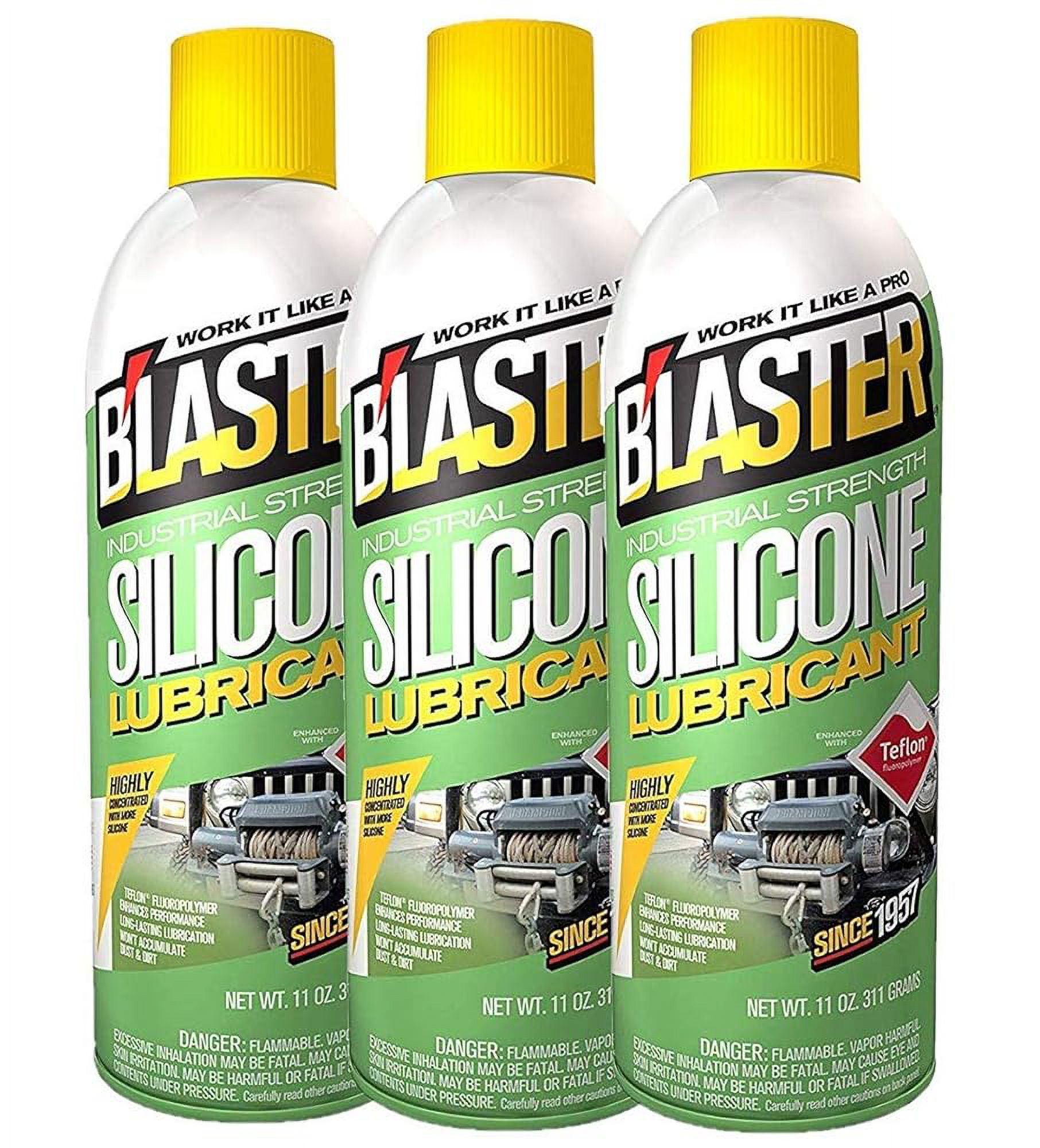 Industrial Strength Silicone Lubricant 3 Pack