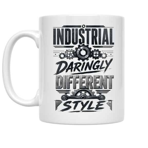 Industrial Style Design - Industrial Decor Enthusiast - 11 oz Ceramic Coffee Mug