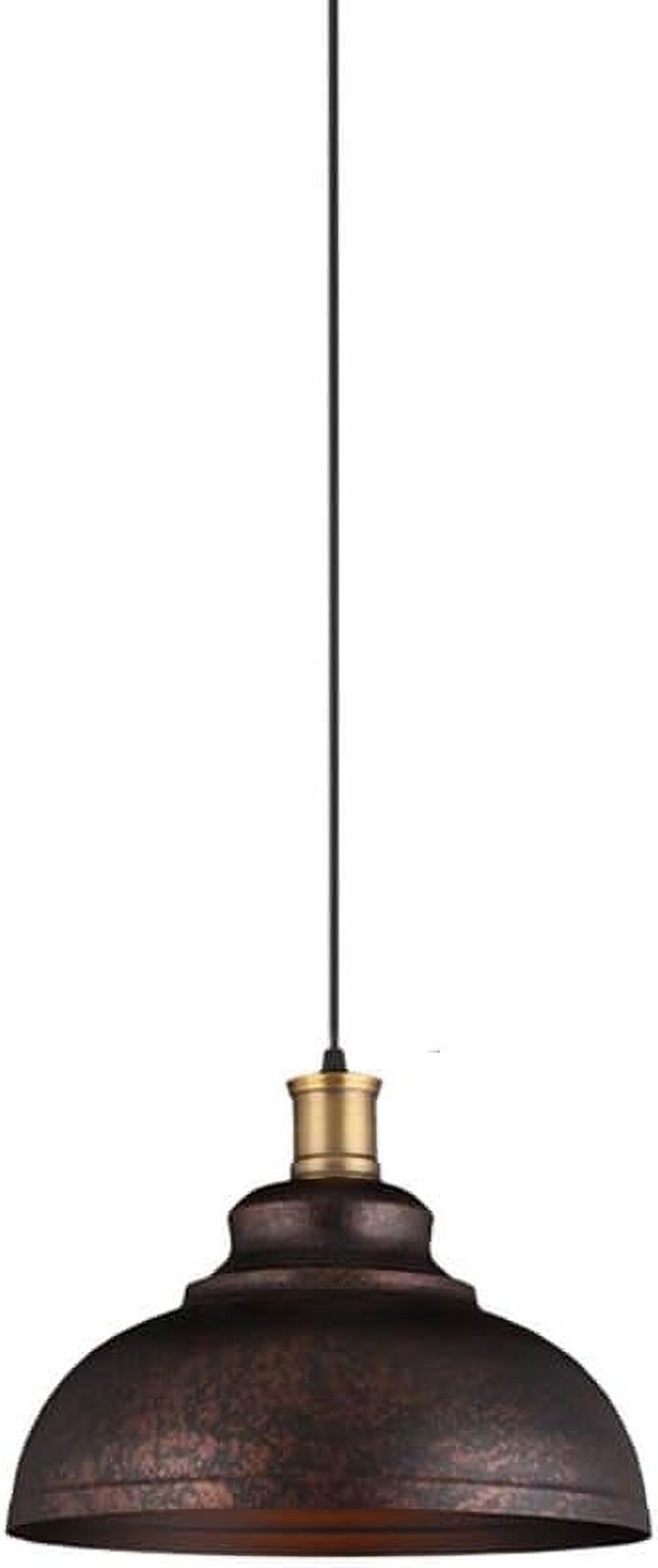 Picture of Industrial Style Metal Pendant Light Fixture for Kitchen Island, Retro ...