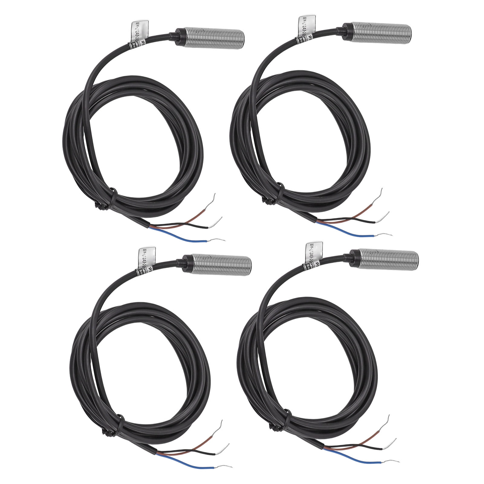 Industrial Supplies 4 Set Proximity Switch 12mm Dia Inductive Proximity ...