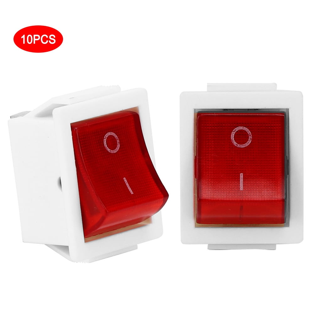 Industrial Supplies KCD3 3?Pin 2 Position Rocker Switch 1 Pole Single