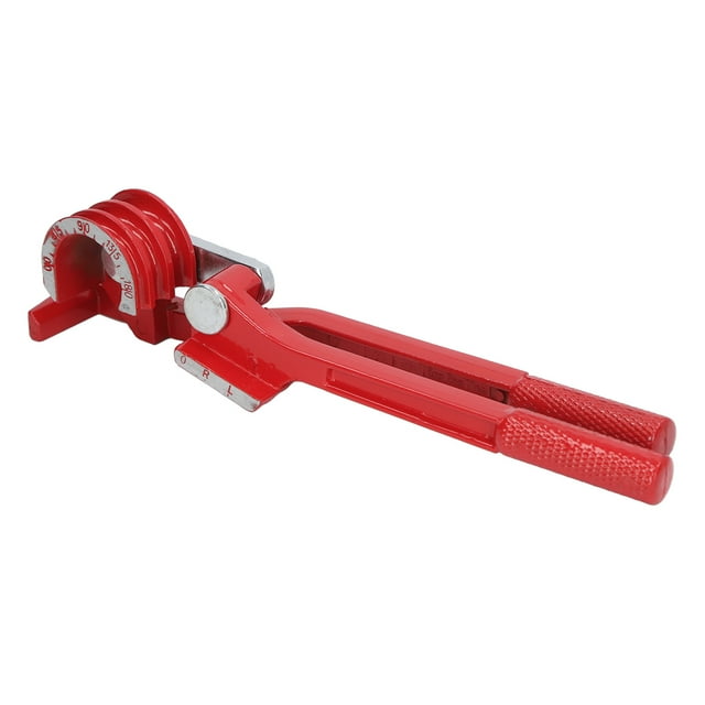 Industrial Supplies Mini Pipe Bender Aluminum Alloy Red 3 in 1 6mm 8mm