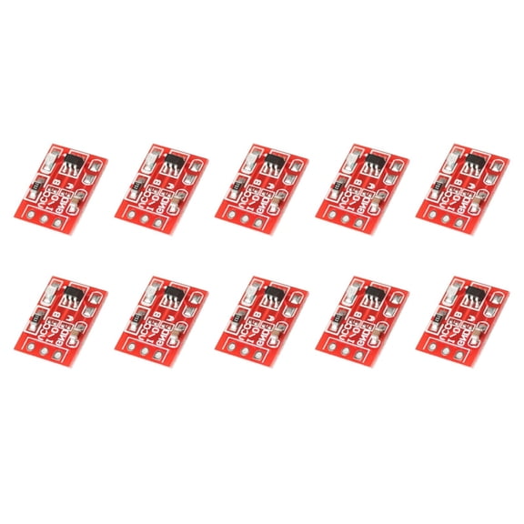 Industrial TTP223 Capacitive Touch Switching Button Module Single Channel Output Enhances AntiInterference Circuitry