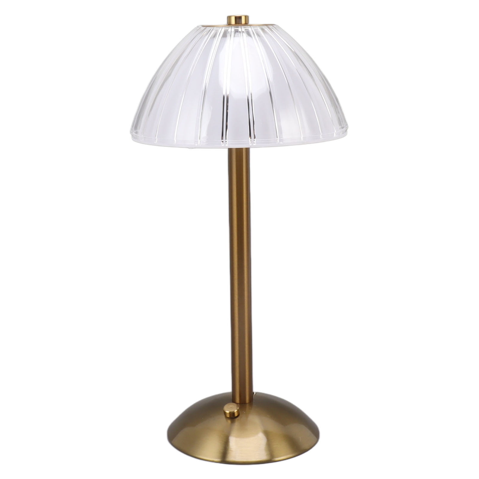 Industrial Table Lamp, USB Rechargeable Rustic Desk Lamp Touch Switch