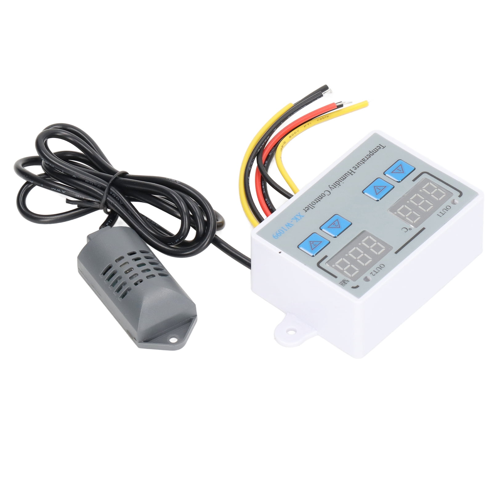 Industrial Temperature Humidity Switch, Digital Display, 12V Power, Supports Humidifier  Dehumidifier