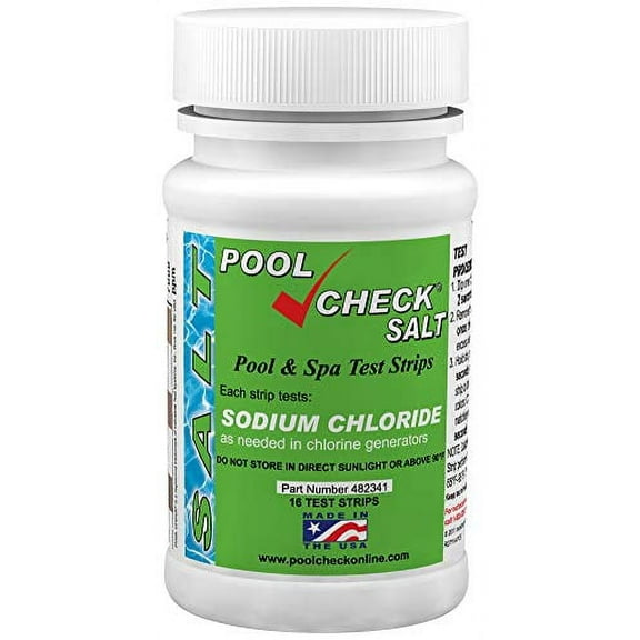 Industrial Test Systems 482341 PoolCheck Salt Test Strips