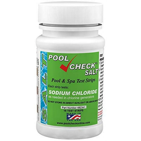 Industrial Test Systems 482341 PoolCheck Salt Test Strips