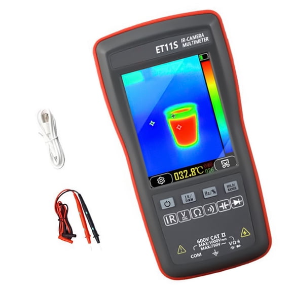 Industrial Thermal Camera Thermal Imaging Multimeter for Energy Audits and Preventive Maintenance with Memory Function