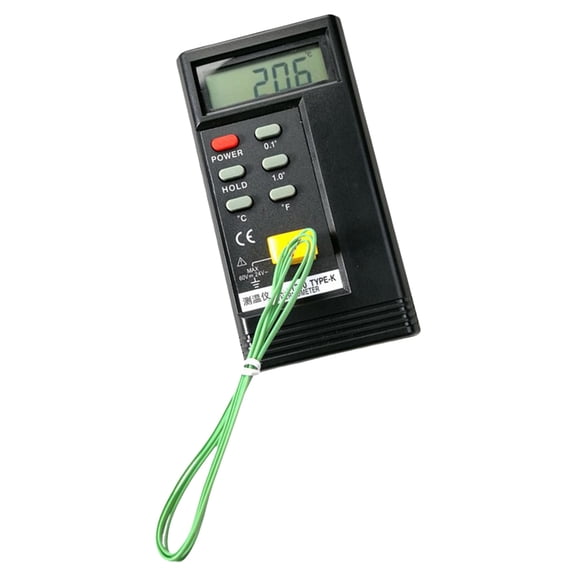 Industrial Thermometers with Digital Display High Accuracy Temperature Measuring Device for Food Processing & Testing