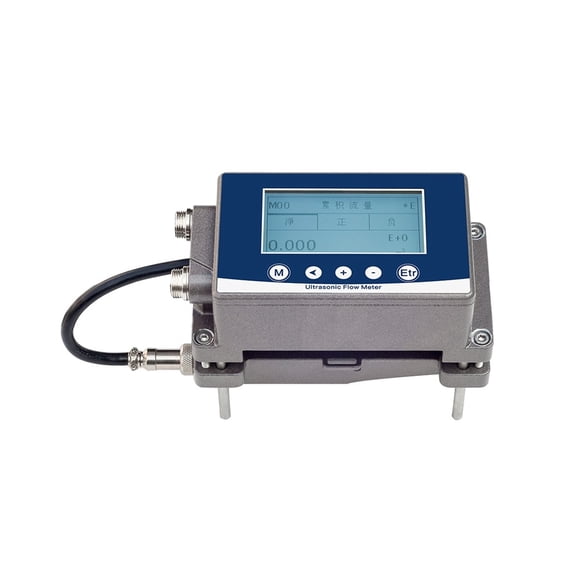 Industrial Time-Difference Type Ultrasonic Flowmeter, Flow Watch Used For Stainless Steel Copper PVC And Other Pipes Of DN15~DN40 ,Good Performance