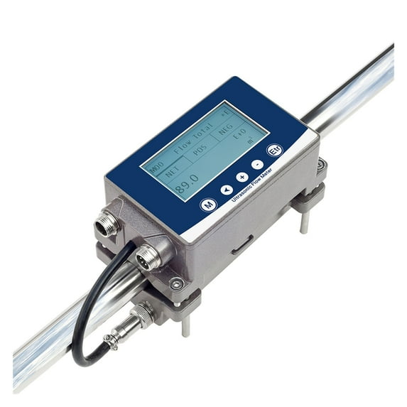 Industrial Time-Difference Type Ultrasonic Flowmeter, Flow Watch Used For Stainless Steel Copper PVC And Other Pipes Of DN15~DN40 ,Simple To Operate