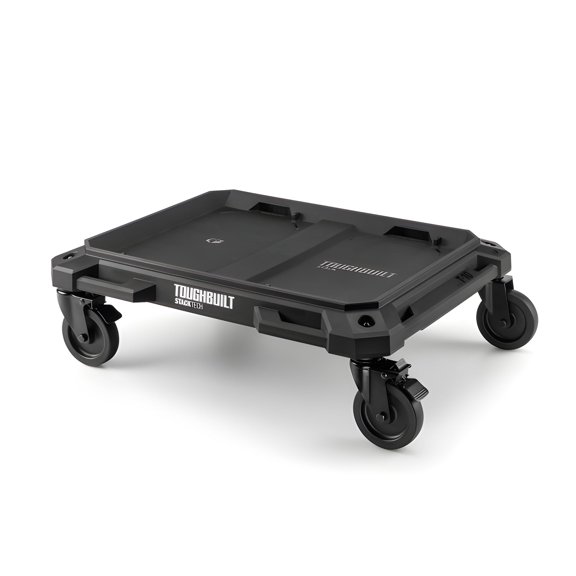 Industrial Tool Box Dolly with Locking Casters Black 1 Unit
