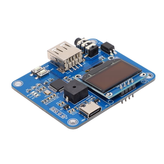 Industrial Tools Morse CW Practice Keyboard with OLED Display and USB Interface, Morse Code Keyer for Training