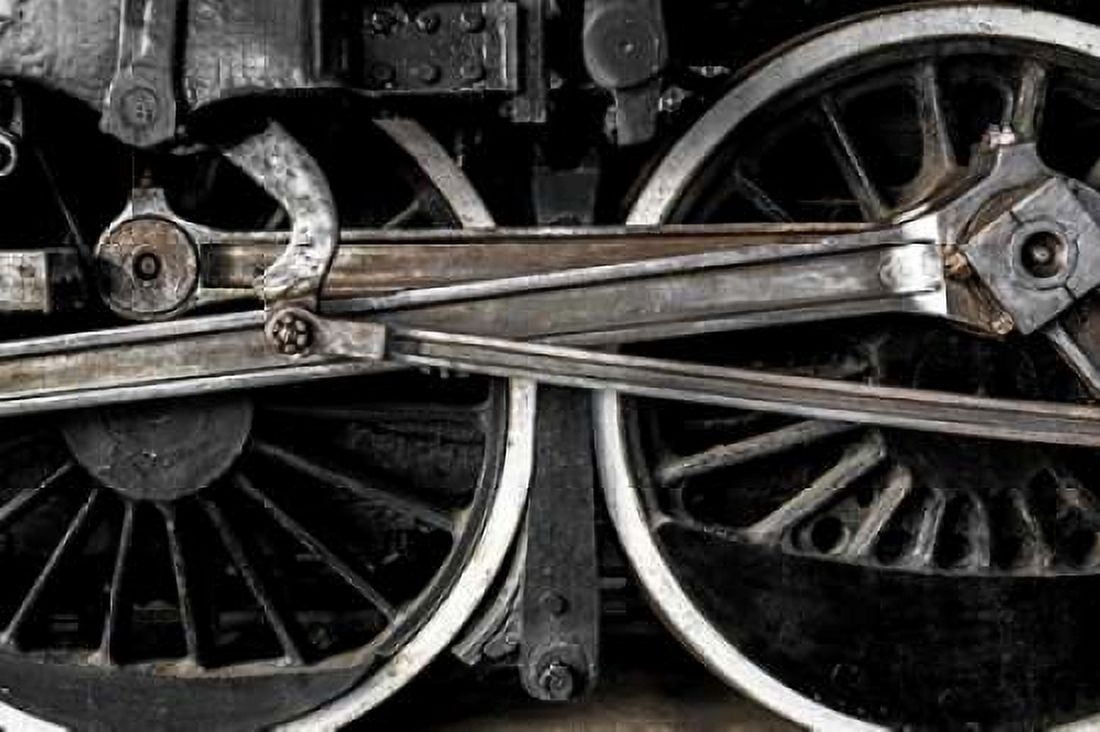Industrial Track 2 Canvas Art - Mark Spowart Photography (12 x 18)
