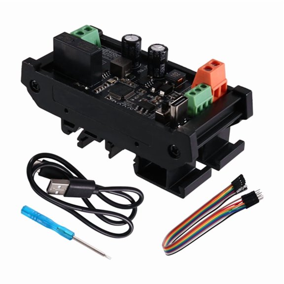 Industrial USB Relay Module Base Version Modbus RTU Protocol, USB/TTL Interface Control,PLC Relay Board for Automation