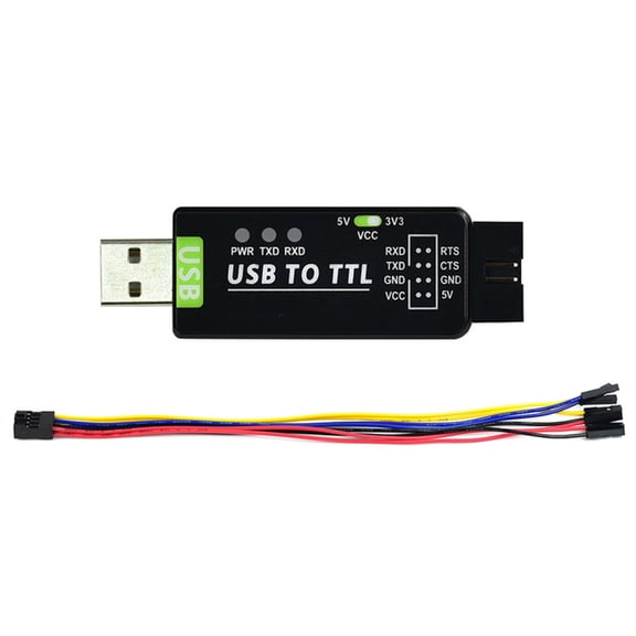 Industrial USB to TTL Serials Adapters Module Cable USB to TTL Converters Chip Serials Port Debugging Cable