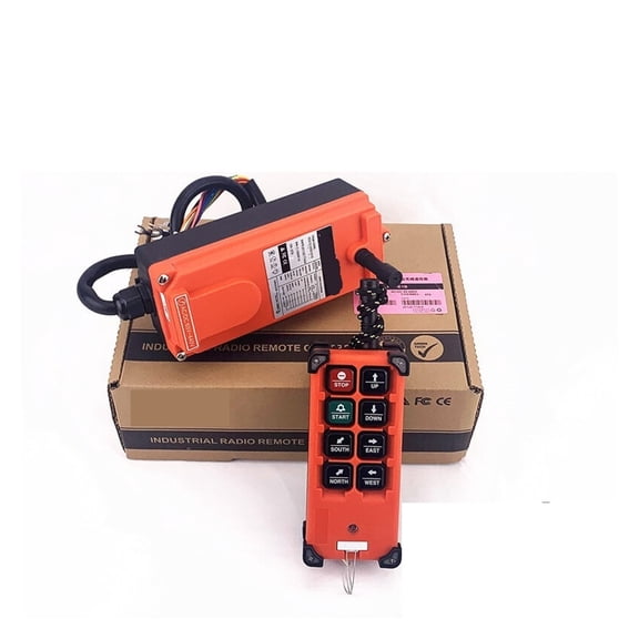 Industrial UTING JF21-E1B Wireless Remote Control for Hoist Crane 8 Channels Controller 220/380AC ,Stability - 65-440AC/DC VHF_1