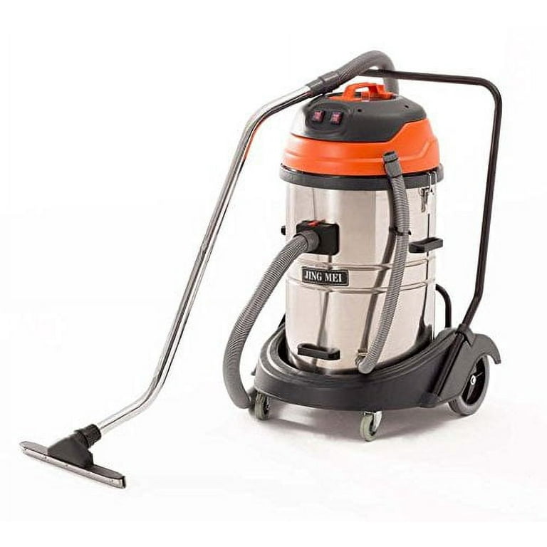 JM773 Industrial Wet/Dry Vacuum Cleaner with Water Extractor, 2