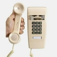 thumbnail image 1 of Industrial Wall Phone with Dialpad - ASH/IVORY/BEIGE by HQTelecom, 1 of 2