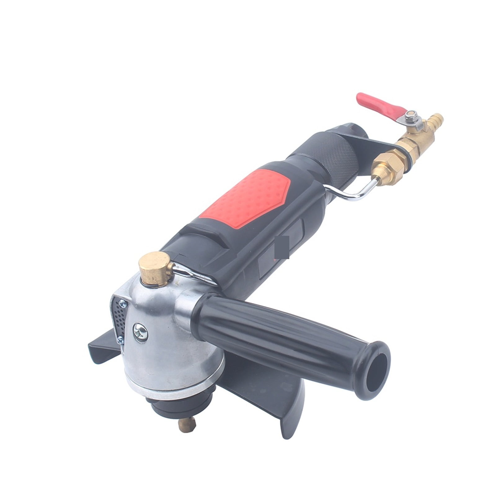 Industrial Water-feed Type 5" Air Angle Grinder Tool 125MM Pneumatic Wet Stone Cutting Machine