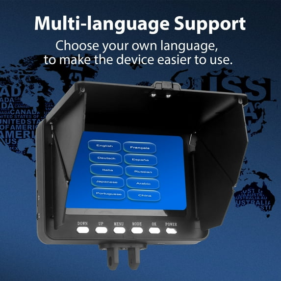 Industrial ,Waterproof Drain Pipe Camera 1080p Camera With 6w Led Drain Pipe Sewer Ip68 Waterproof Pipe Video Camera 1000tvl Ccd Camera Waterproof Ip68 20m/65ft With 5inch Lcd