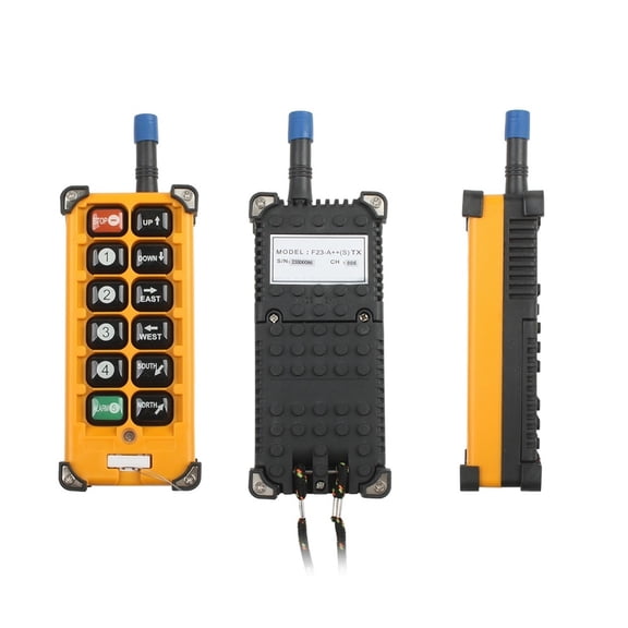 Industrial Wireless Radio Remote Controller Switch Speed Control Hoist Crane Control Lift Crane 8/10 Channels ,Easy to Operate