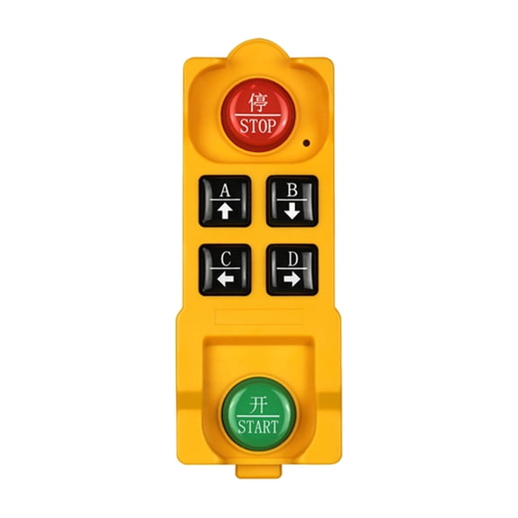 Industrial Wireless Remote Controller 2/4 Buttons Hoist Crane Control Waterproof Crane Industrial Radio Controller Long Distance ,Quick Response