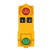 Industrial Wireless Remote Controller 2/4 Buttons Hoist Crane Control Waterproof Crane Industrial Radio Controller Long Distance ,Quick Response