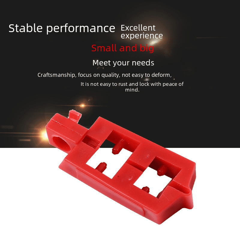 Industrial electrical snap-on Molded Case Circuit breaker lock air ...