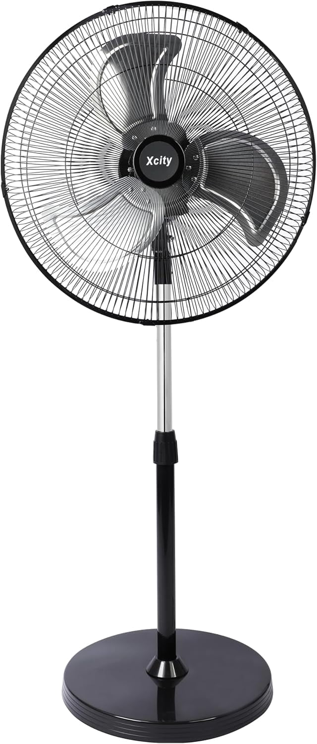 Xcity 18'' Standing Fan, High Velocity Max 3100 CFM Industrial
