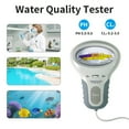 thumbnail image 1 of Industrial pH and Chlorine Tester, 2-in-1 Portable Water Quality Meter with 5.5-9 pH Range & 0.2-3 CL2 Measure, Large LCD Display, AA Battery Powered (Not Included), 1 of 6