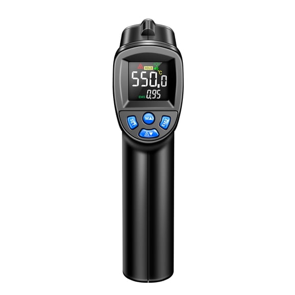 Industrial thermometer,Shutdown 0.5s Precision Kitchen Temperature Tester Infrared Thermometer Min Value Barbecue Car Thermometer Temperature Tire Thermometer-58~1022 Max -50 ~550 Va Th104