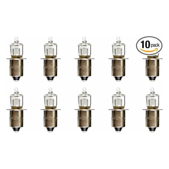 Industries HPR50 Bulbs, 5.2 V, 4.42 W, P13.5s Base, B-3.5 shape (Box of 10)