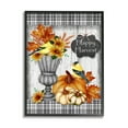 thumbnail image 1 of Industries Happy Harvest Charming Autumn Birds and Gourds 24 in x 30 in Framed Painting Art Print, by Stupell Home Décor, 1 of 6